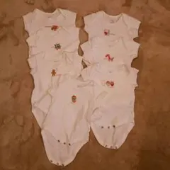 ベビー肌着（半袖ボディスーツ）7枚セット