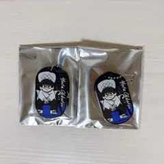 呪術廻戦　プラザ　ジロリ ラバー塗装風 アクリルキーホルダー 乙骨憂太