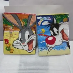 バックス・バニー シルベスター トラベルポーチ 2種類セット