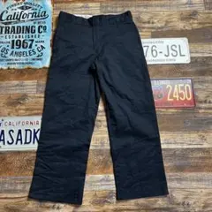 Dickies 874 オリジナルフィット ワークパンツ ネイビー W31