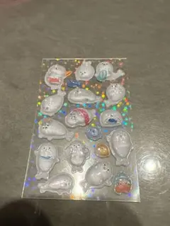 ごまアザラシ ごまアザラシ ごまアザラシシール ドロップシール