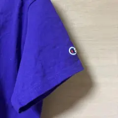 Champion 紫色 半袖 Tシャツ M