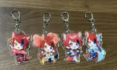2026年最新】アクリルキーホルダー4個の人気アイテム - メルカリ