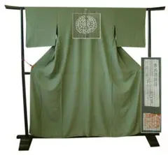 「縁」150ｃｍ～156ｃｍ 夏物 お茶事 駒絽 小紋 正絹 Ｙ５２４ ポリエステル100％≪【フルオーダーお仕立て付き】 洗える 駒絽 夏物