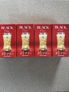NIKKA WHISKY BLACK Clear タンブラー 350ml×4個