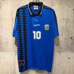 早い者勝ち！ アルゼンチン代表ユニフォーム94 復刻版 Lサイズ - メルカリ
