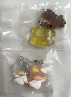 サンリオキャラクターズ　なかよしドロップチャーム　キキララ　ポムポムプリン　最終