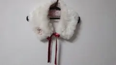 ハンドメイド フェイクファー つけ衿 ティペット サマンサモスモス風