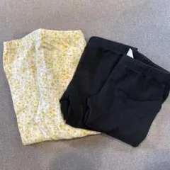レギンス　双子　4枚　90 ユニクロ　エイチアンドエム　ズボン　保育園着　まとめ