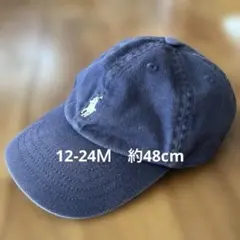 POLOラルフローレン ネイビー キャップ　12-24Ｍ　キッズ約48cmのサムネイル