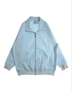 adidas 水色 ブルー トラックジャケット