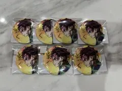 鬼滅の刃 E賞 繋ぐ 炭治郎と義勇 竈門炭治郎 缶バッジ 箔押し