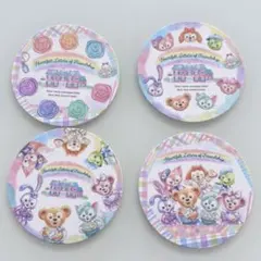 カラフルパピネス　ダッフィーフレンズ 20周年記念　コースター　4枚セット
