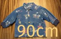 【BREEZE】スヌーピーデニムジャケット