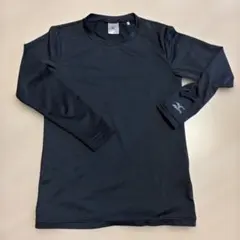 MIZUNO ブラック 長袖アンダーシャツ 150