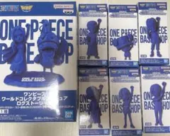 ONE PIECE BASE SHOP ワールドコレクタブルフィギュア コンプ ONE PIECE BASE SHOP ワーコレ 仲間の印だ 限定 コンプセット - メルカリ