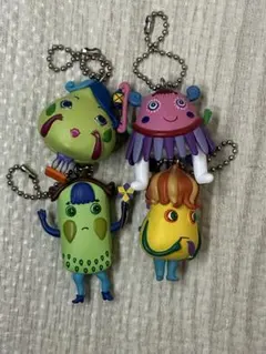 ナンジャモンジャキャラクター キーホルダー 4個セット