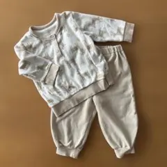 UNIQLO ベビーパジャマ 80 ベージュ