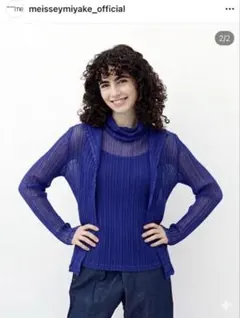 2枚セット me ISSEY MIYAKE プリーツアンサンブルセットのサムネイル