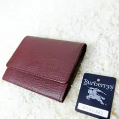 未使用タグ付き　Burberrys コインケース 小銭入れ ヴィンテージ