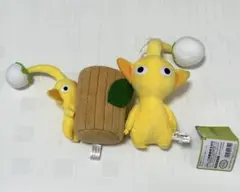 黄ピクミン　ぬいぐるみ　ペン立て　小物入れ　セット