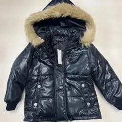 新品未使用Sagittarius 黒 中綿コート ファー付き