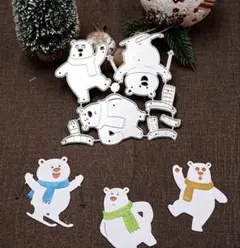 カッティングダイ 雪だるま&もみの木 - メルカリ