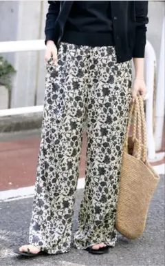 SLOBE IENA embroideryメッシュパンツ ホワイト - メルカリ