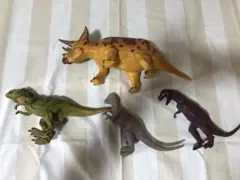 schleich ティラノザウルス　レックス/トリケラトプス　ビニールモデル