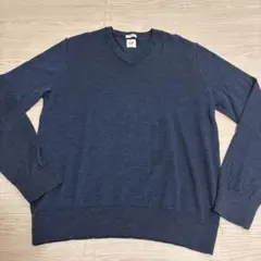 GAP Vネックセーター ネイビー 無地 シンプル カジュアル　Mサイズ