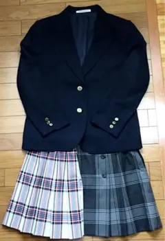 女子　フォーマル　三越ジャケット【11号】スカート2着【11号／L】3点セット