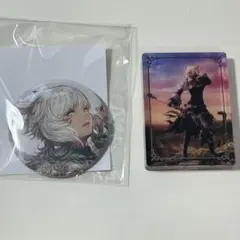 FF14 光の戦士の軌跡展 ヒカセン展 缶バッジ ノーブルアート