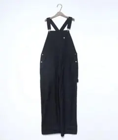 【Crisp】デニムオーバーオール　ブラック＊新品未使用のサムネイル