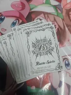 バトスピ 白銀スリーブ　新品未開封 バトルスピリッツ専門通販店 バトスキ！