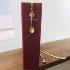 1/2【結婚＆出産祝にも】「魔法のスプーン」ブックマーカー　しおり　ハッピー　銀