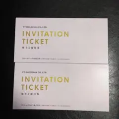 【匿名配送】VTホールディングス株主優待券　2冊セット