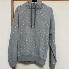 Nike グレー スウェット フード付きパーカー サイズＭ