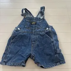 OshKosh B'gosh デニムオーバーオール ショーツカバーオール80