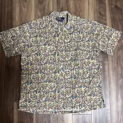 90s ラルフローレン CALDWELL 半袖シャツ 開襟 オープンカラー 綿