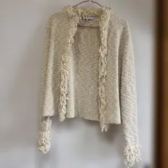 フリンジ カーディガン