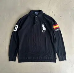 00's ラルフローレン チーフキーフ ビッグポニー ポロシャツ 短丈 swag