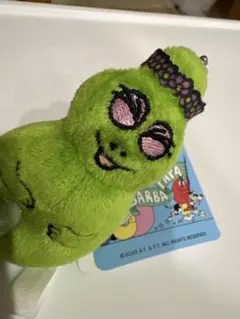 バーバパパ ぬいぐるみ キーホルダー付き