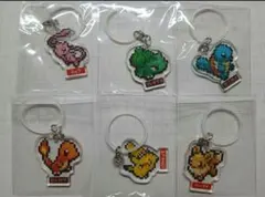明治 ポケモン ペットボトル チャーム 6種コンプセット【未開封】