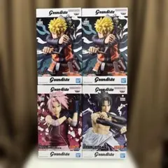 NARUTO-ナルト- Grandista フィギュア　4体セット