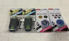 ベイブレードx CX-18ランダムブースター3種コンプリート+ランチャー 