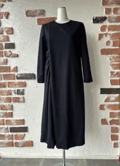 極美品 トゥモローランド 定価3.3万円 ロングワンピース ネイビー 近年モデル 極美品 トゥモローランド 定価3.3万円 ロングワンピース