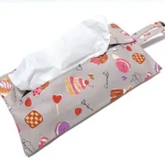 148.ハンドメイド　ティッシュケース