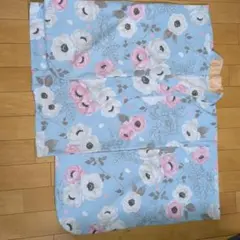 arisana 花柄 袴150サイズ　髪飾り付き
