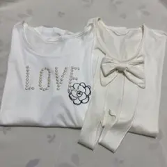 インゲボルグ　カットソーシャツ　2枚