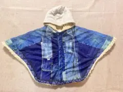 デニム風フード付きアウター Mサイズ